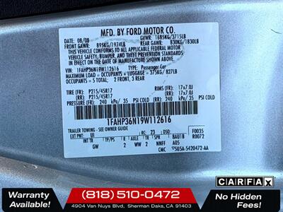 2009 Ford Focus SES   - Photo 24 - Sherman Oaks, CA 91403-1701