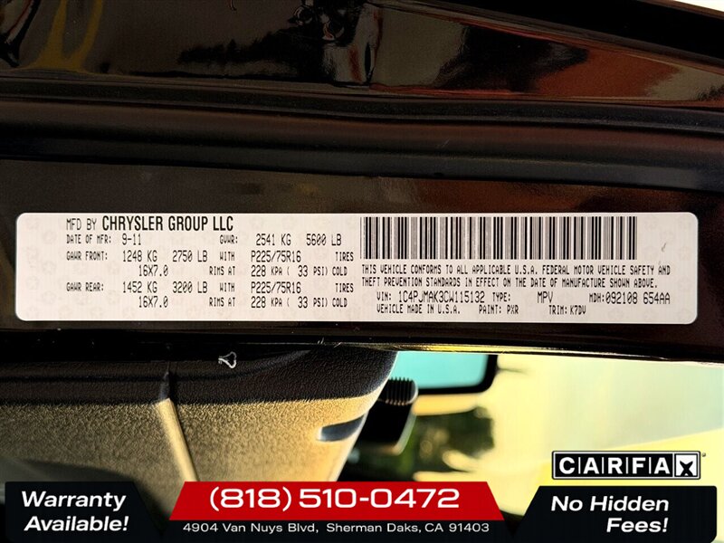 2012 Jeep Liberty Sport   - Photo 28 - Sherman Oaks, CA 91403-1701