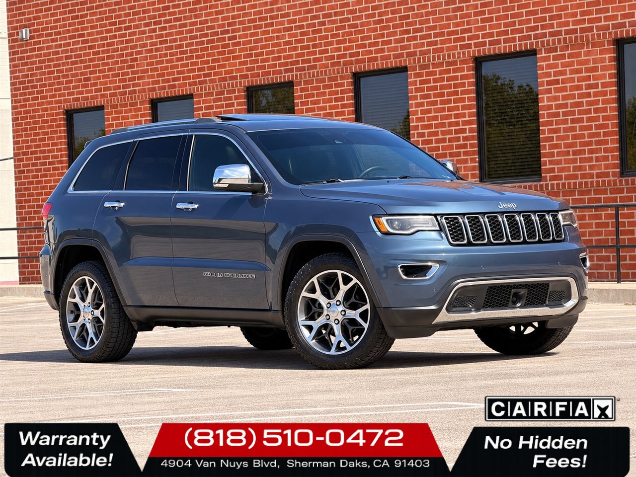 2019 Jeep Grand Cherokee Limited   - Photo 1 - Sherman Oaks, CA 91403-1701