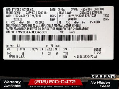 2017 Ford F-250 Lariat   - Photo 41 - Sherman Oaks, CA 91403-1701