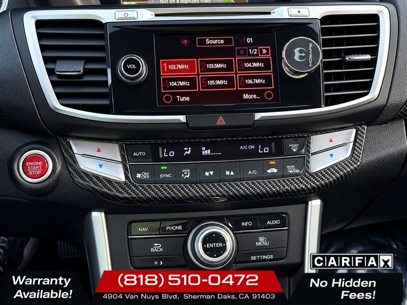 2014 Honda Accord EX-L w/Navi   - Photo 19 - Sherman Oaks, CA 91403-1701