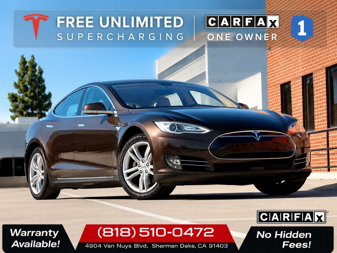 2012 Tesla Model S   - Photo 1 - Sherman Oaks, CA 91403-1701