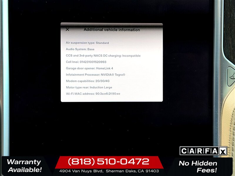 2012 Tesla Model S   - Photo 21 - Sherman Oaks, CA 91403-1701