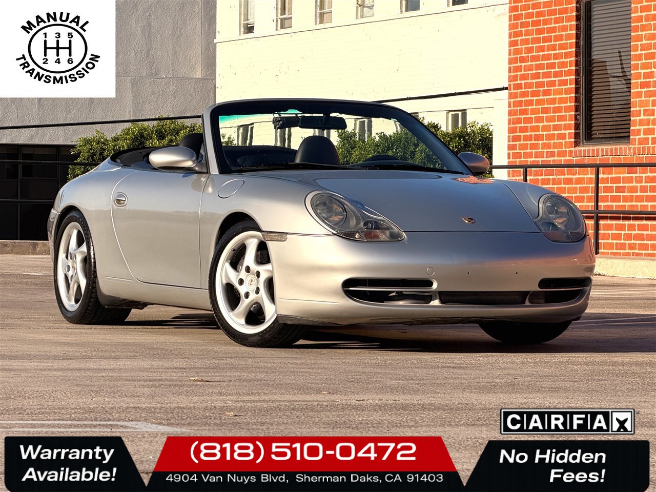 1999 Porsche 911 Carrera   - Photo 1 - Sherman Oaks, CA 91403-1701