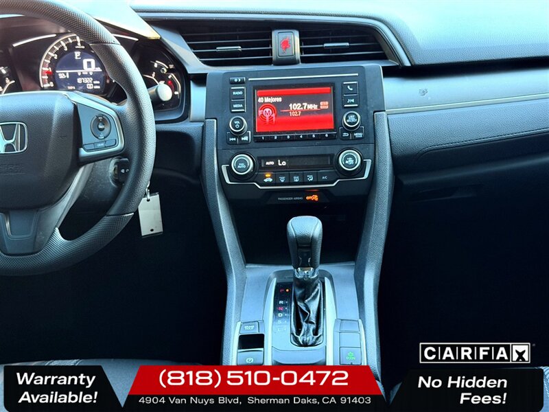 2018 Honda Civic LX - Photo 12 - Sherman Oaks, CA 91403-1701