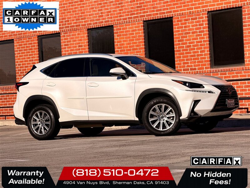 Eminent White Pearl 2020 Lexus NX SUV / Crossover Front-Wheel Drive Automatic