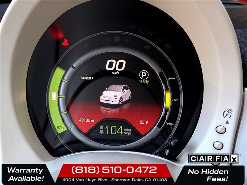 2016 FIAT 500e Battery Electric - Photo 12 - Sherman Oaks, CA 91403-1701