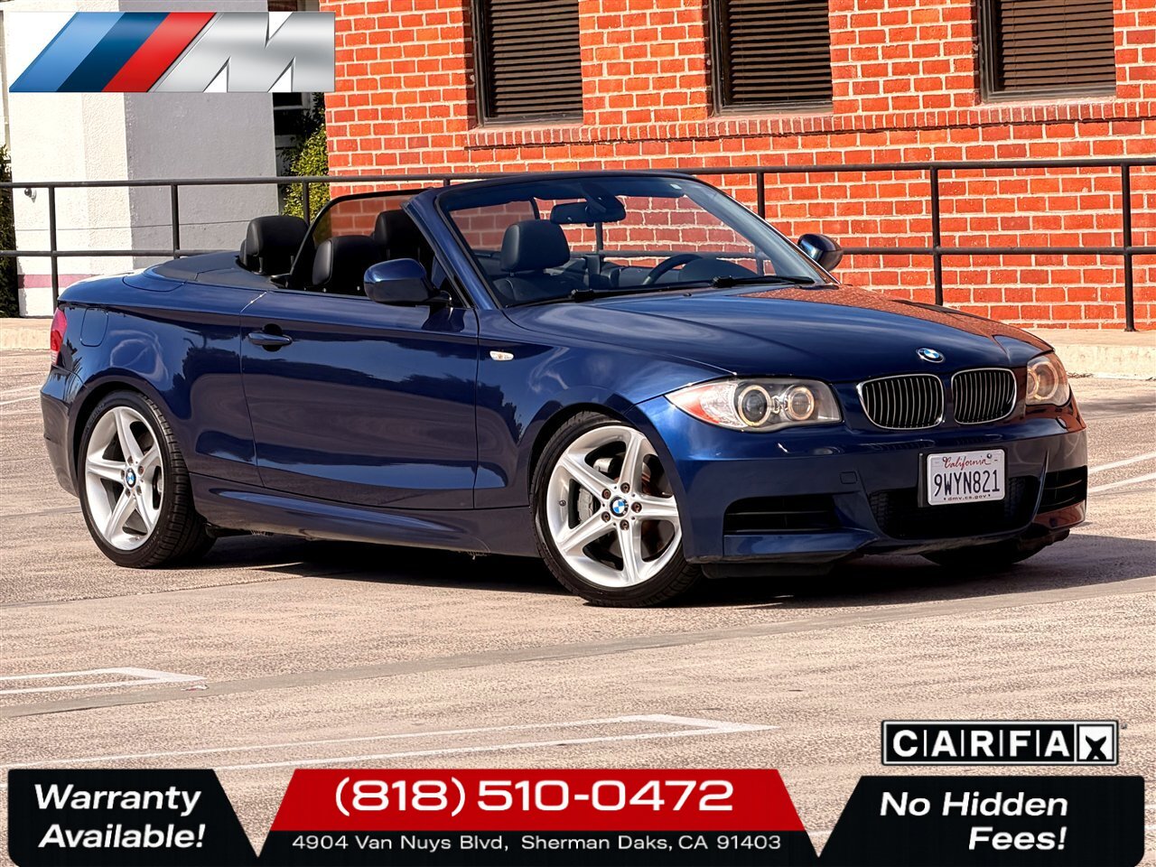 2011 BMW 135i   - Photo 1 - Sherman Oaks, CA 91403-1701