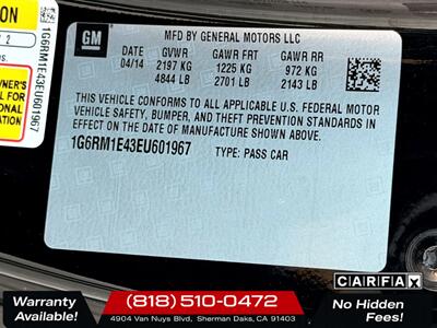 2014 Cadillac ELR - Photo 27 - Sherman Oaks, CA 91403-1701