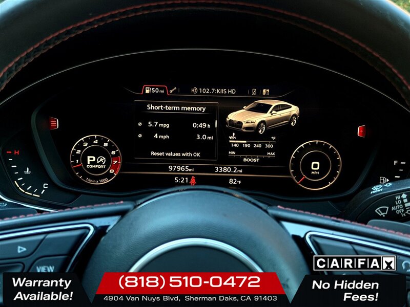 2019 Audi S5 Sportback 3.0T quattro Premium Plus - Photo 15 - Sherman Oaks, CA 91403-1701