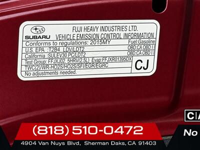 2015 Subaru Legacy 2.5i Premium - Photo 25 - Sherman Oaks, CA 91403-1701