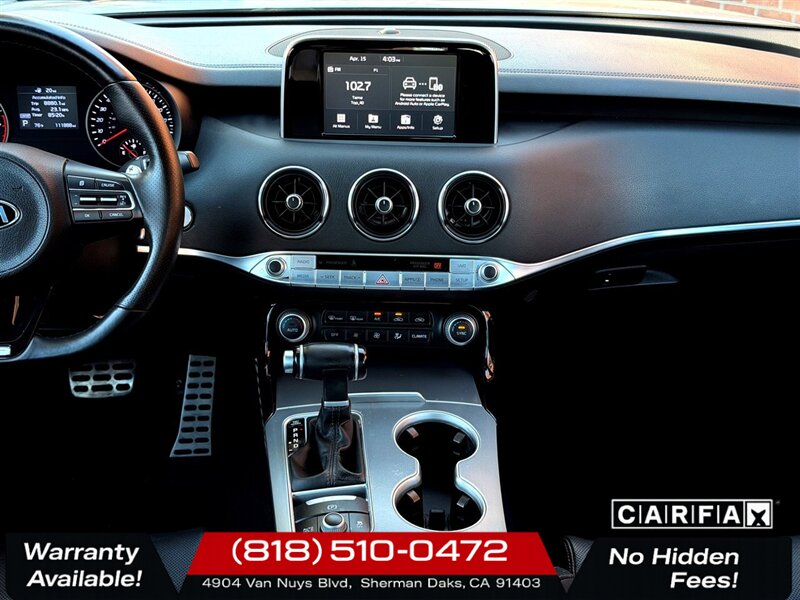 2018 Kia Stinger GT   - Photo 12 - Sherman Oaks, CA 91403-1701