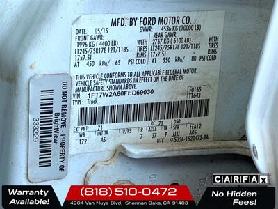 2015 Ford F-250 XL   - Photo 23 - Sherman Oaks, CA 91403-1701