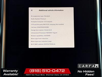 2016 Tesla Model S P90D   - Photo 21 - Sherman Oaks, CA 91403-1701