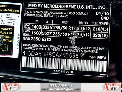 2016 Mercedes-Benz GLE 350 4MATIC®   - Photo 30 - Sherman Oaks, CA 91403-1701