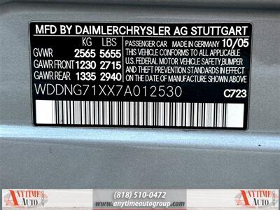 2007 Mercedes-Benz S 550   - Photo 32 - Sherman Oaks, CA 91403-1701