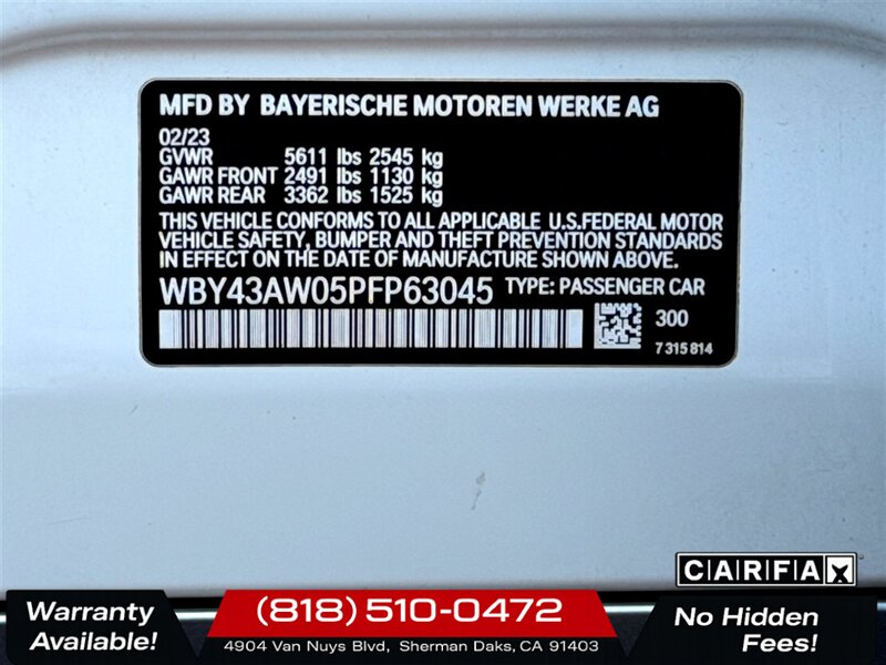 2023 BMW i4 eDrive35 Gran Coupe - Photo 30 - Sherman Oaks, CA 91403-1701