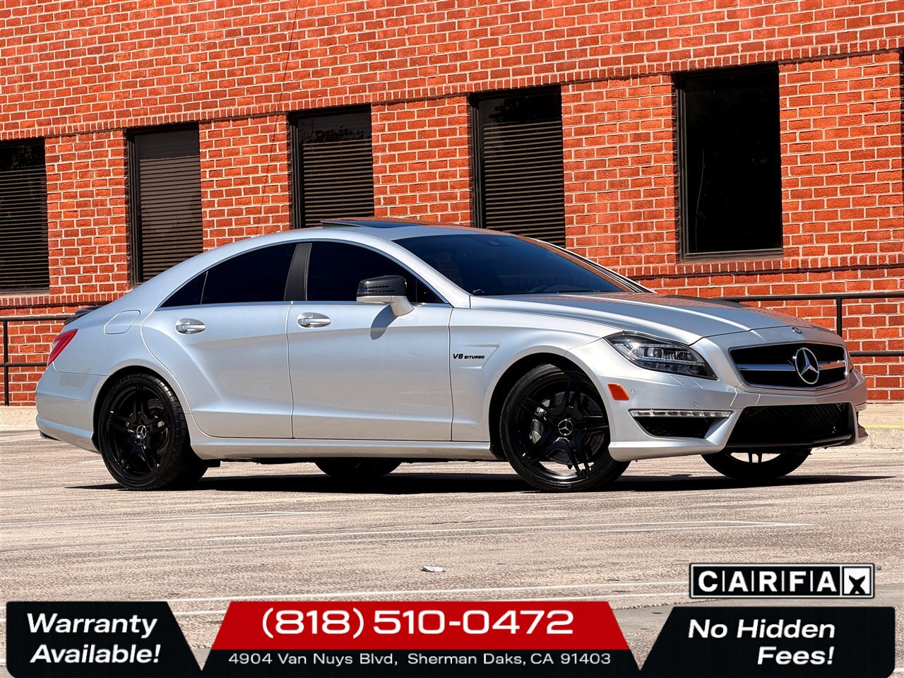 2012 Mercedes-Benz CLS CLS 63 AMG   - Photo 1 - Sherman Oaks, CA 91403-1701