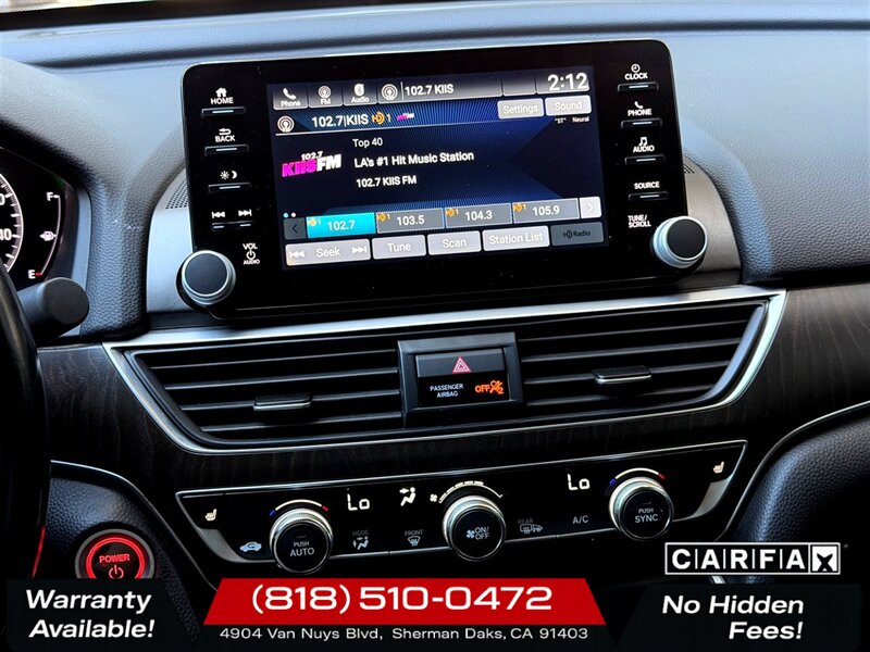 2021 Honda Accord Hybrid EX-L   - Photo 16 - Sherman Oaks, CA 91403-1701