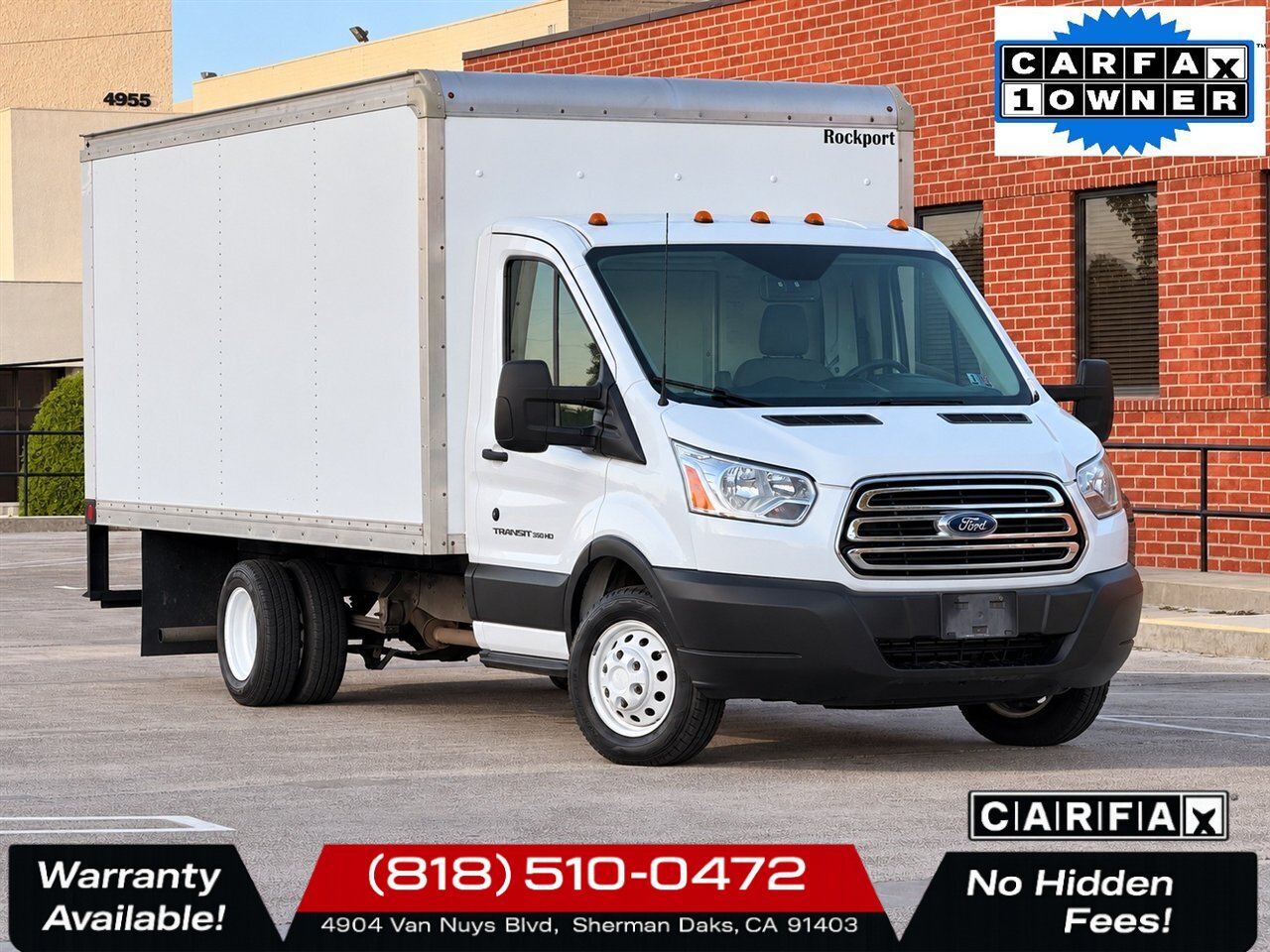 2019 Ford Transit 350 HD  Box Truck - Photo 1 - Sherman Oaks, CA 91403-1701