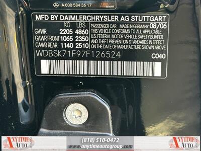 2007 Mercedes-Benz SL 550   - Photo 28 - Sherman Oaks, CA 91403-1701