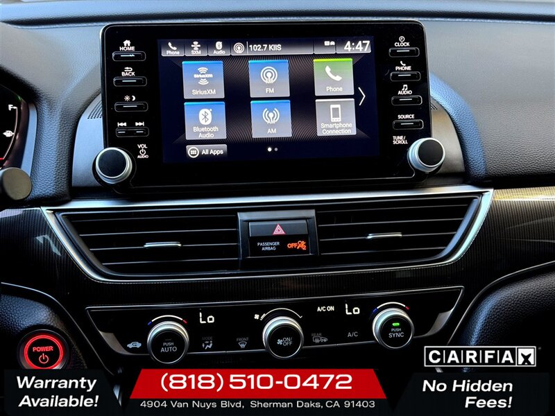 2022 Honda Accord Hybrid Sport - Photo 15 - Sherman Oaks, CA 91403-1701