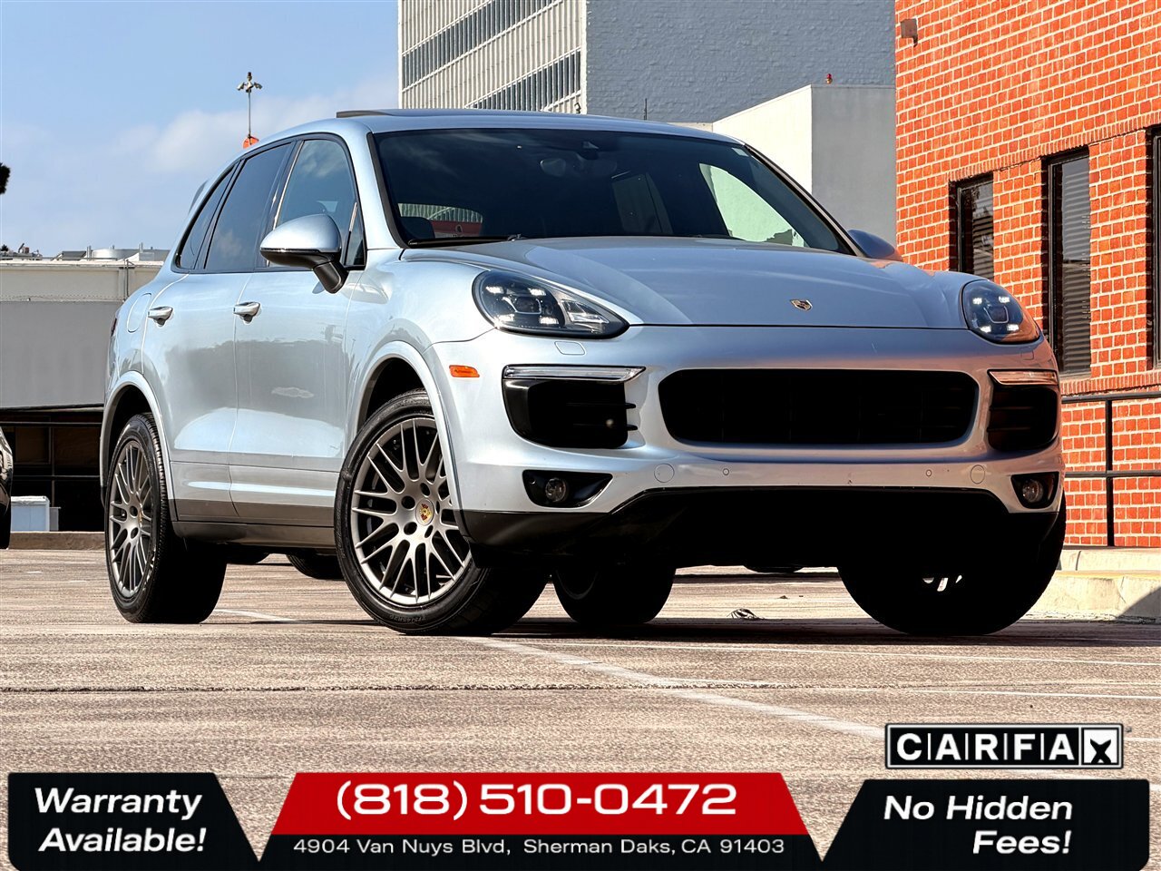 2018 Porsche Cayenne Platinum Edition's photo