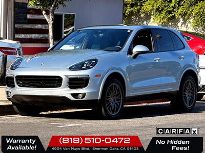 2018 Porsche Cayenne Platinum Edition   - Photo 1 - Sherman Oaks, CA 91403-1701