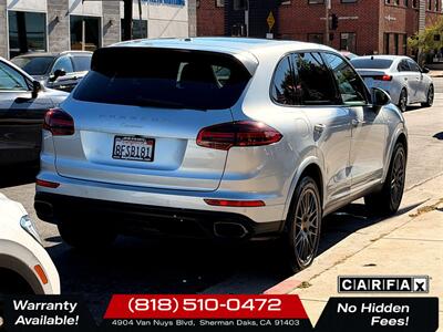 2018 Porsche Cayenne Platinum Edition   - Photo 2 - Sherman Oaks, CA 91403-1701