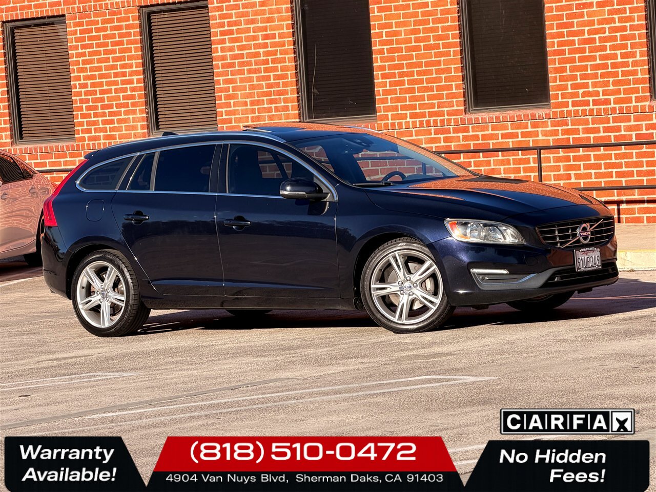 2016 Volvo V60 T5 Premier   - Photo 1 - Sherman Oaks, CA 91403-1701