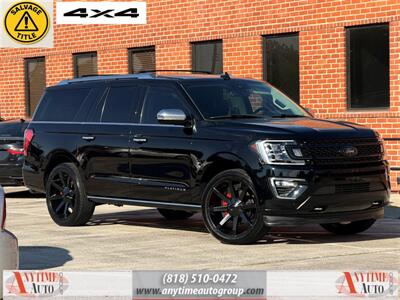 2018 Ford Expedition MAX Platinum   - Photo 1 - Sherman Oaks, CA 91403-1701