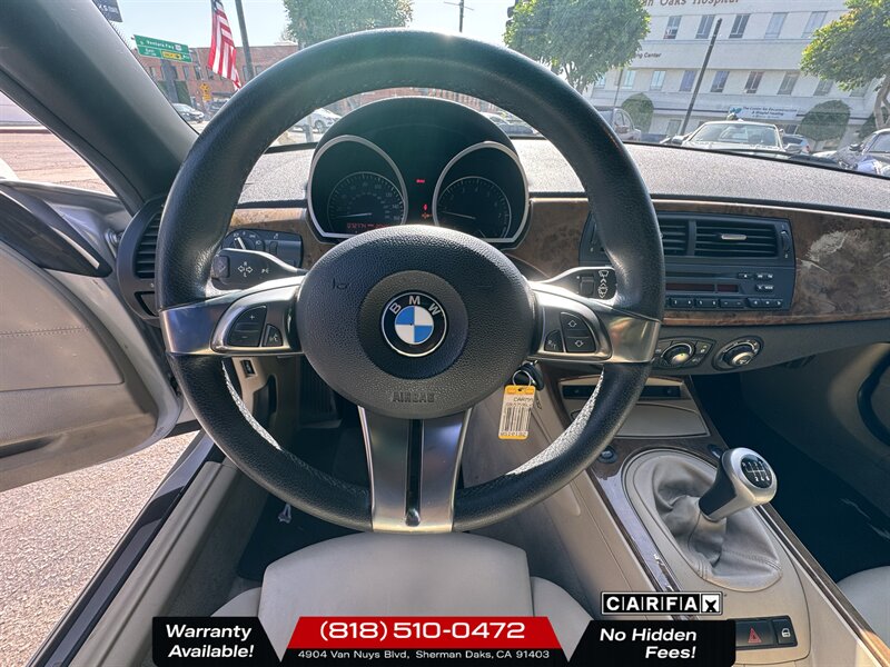 2006 BMW Z4 3.0si  6 Speed Manual - Photo 7 - Sherman Oaks, CA 91403-1701