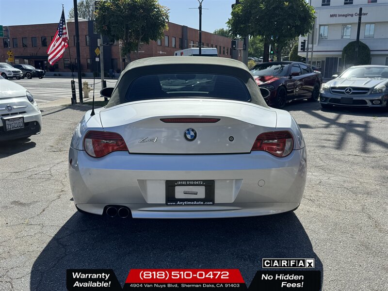 2006 BMW Z4 3.0si  6 Speed Manual - Photo 4 - Sherman Oaks, CA 91403-1701