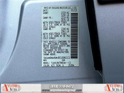 2013 Nissan Xterra S   - Photo 27 - Sherman Oaks, CA 91403-1701