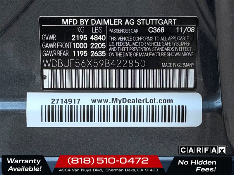 2009 Mercedes-Benz E 350 Base - Photo 30 - Sherman Oaks, CA 91403-1701