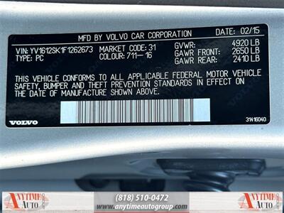 2015 Volvo V60 T5 Premier   - Photo 27 - Sherman Oaks, CA 91403-1701