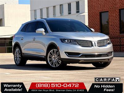 2017 Lincoln MKX Reserve SUV