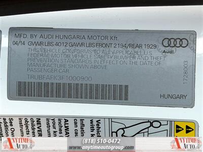 2015 Audi TT 2.0T quattro   - Photo 25 - Sherman Oaks, CA 91403-1701