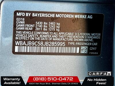 2018 BMW M550i xDrive - Photo 38 - Sherman Oaks, CA 91403-1701