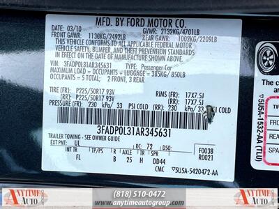 2010 Ford Fusion Hybrid   - Photo 28 - Sherman Oaks, CA 91403-1701