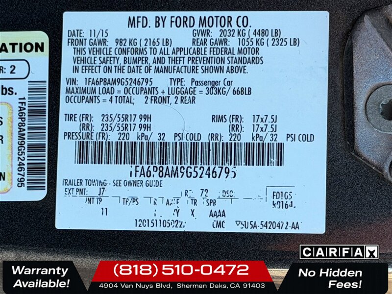 2016 Ford Mustang V6 - Photo 26 - Sherman Oaks, CA 91403-1701