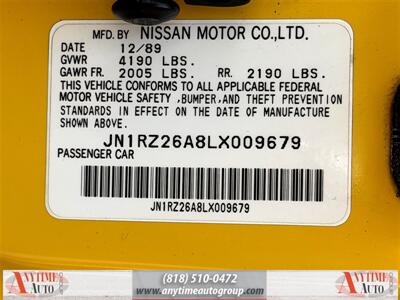 1990 Nissan 300ZX 2+2   - Photo 30 - Sherman Oaks, CA 91403-1701