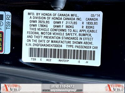 2014 Honda Civic Si   - Photo 27 - Sherman Oaks, CA 91403-1701