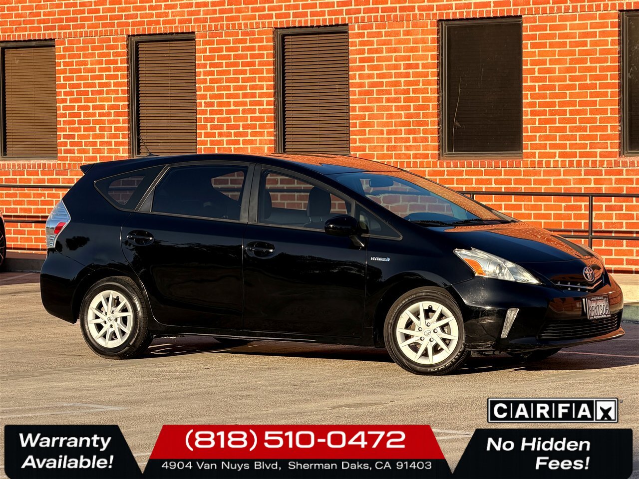 2012 Toyota Prius v Three   - Photo 1 - Sherman Oaks, CA 91403-1701