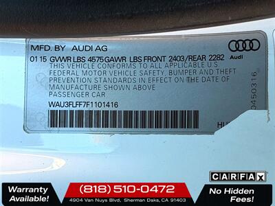2015 Audi A3 2.0T quattro Premium Plus   - Photo 29 - Sherman Oaks, CA 91403-1701