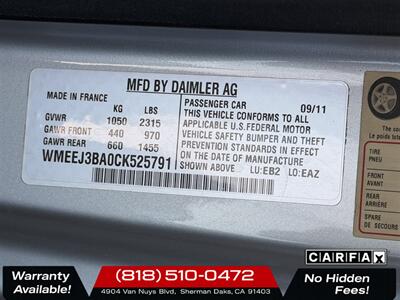 2012 Smart fortwo passion - Photo 22 - Sherman Oaks, CA 91403-1701