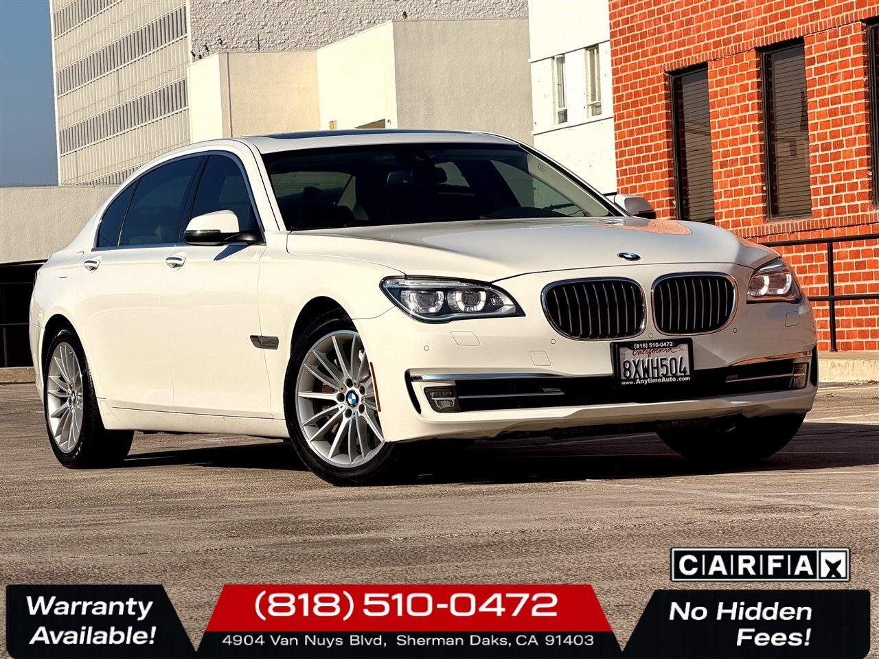 2014 BMW 750Li   - Photo 1 - Sherman Oaks, CA 91403-1701