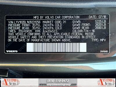 2019 Volvo XC60 T5 Inscription   - Photo 35 - Sherman Oaks, CA 91403-1701