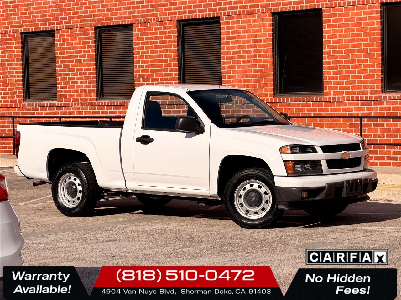 2011 Chevrolet Colorado Work Truck   - Photo 1 - Sherman Oaks, CA 91403-1701