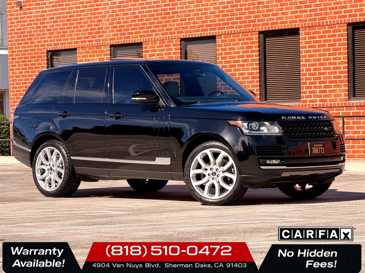 2014 Land Rover Range Rover HSE   - Photo 1 - Sherman Oaks, CA 91403-1701